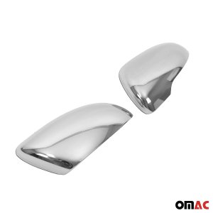 Kia Sorento Mirror Cover - Omac - S.Steel - Gloss Silver - 2016-2020